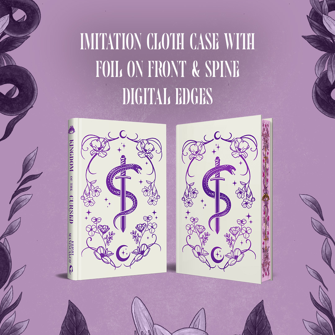 Kingdom of the Cursed Deluxe hardback foiled boards